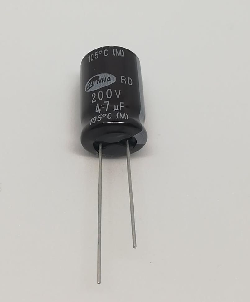 47UF 200V Elektrolitik Kondansatör105C 13X20 RM:5