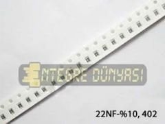 22NF 16V 402 %10 X7R 10000 Adet