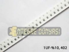 1UF 10V 402 %10 X5R 10000 Adet