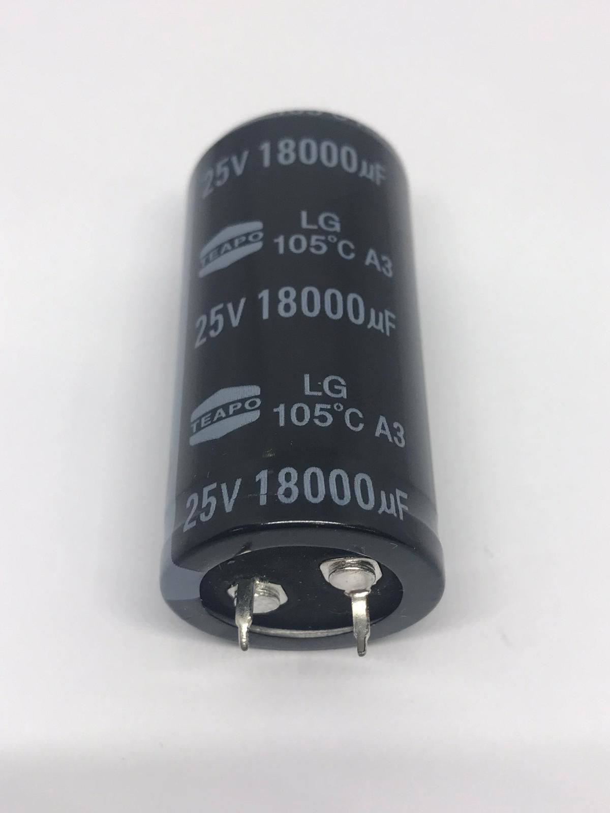 18000UF 25V 25X50 105C Snap Kondansatör