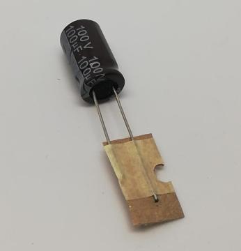 100UF 100V Elektrolitik Kondansatör 105C ŞERİT 10X17