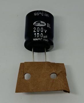 100UF 200V Elektrolitik Kondansatör 105C 18X20