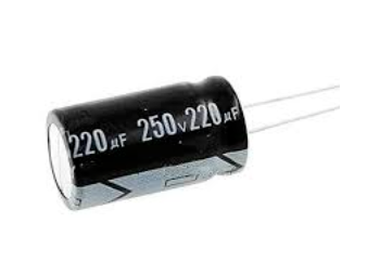 220UF 250V 18X36 105C TEL ELEKTROLİTİK KONDANSATÖR