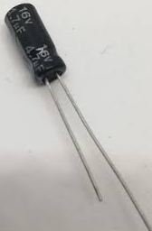 4.7uF 16V Elektrolitik Kondansatör 105C Radial4x5