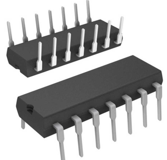 74HC20 DIP-14 Invertör ve Kapı Entegresi