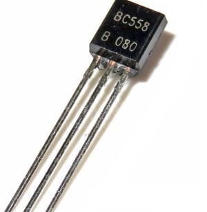 BC558 Transistör Bjt Pnp To-92 100mA 30V