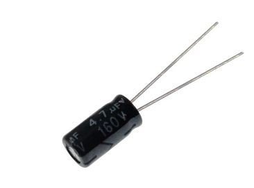 4.7uF 160V  Elektrolitik Kondansatör 8X11.5 RM:5 85C