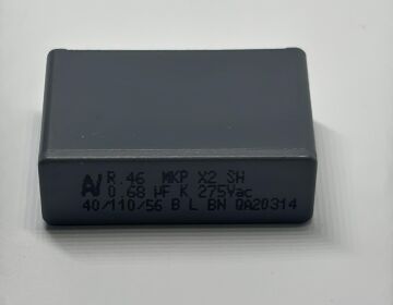 680NF 275V  Polyester Kondansatör %-0+10 RM27.5 (R46KN3680JBM8R)