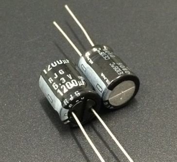 1200UF 6.3V Elektrolitik Kondansatör 105C 8X16 RM:2.5