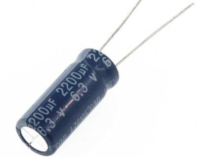 2200UF 6.3V Elektrolitik Kondansatör 105C 10X15