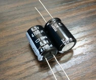 4700UF 6.3V Elektrolitik Kondansatör 85C 12.5X20