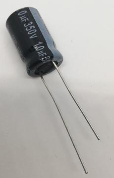 10uF 350V Elektrolitik Kondansatör 85C Radial 9x16
