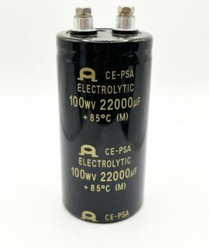 22.000uf 100v Kondansatör 51x100 85' VİDALI