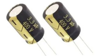 3.3UF 400V 10X15 85C UZUN AYAK ELEKTROLİTİK KONDANSATÖR