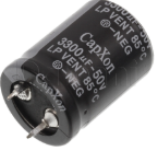 3300UF 50V 22X35 SNAP ELEKTROLİTİK KONDANSATÖR