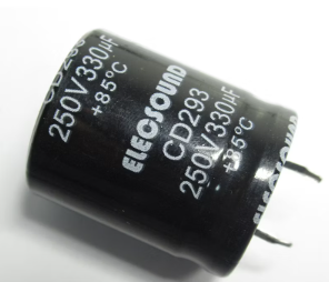 330UF 250V 20X40 85C SNAP ELEKTROLİTİK KONDANSATÖR