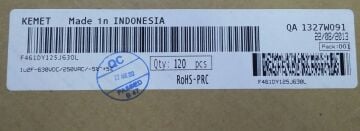 1.2UF 630V  Polyester Kondansatör  RM:27.5 %10 - 350 ADET