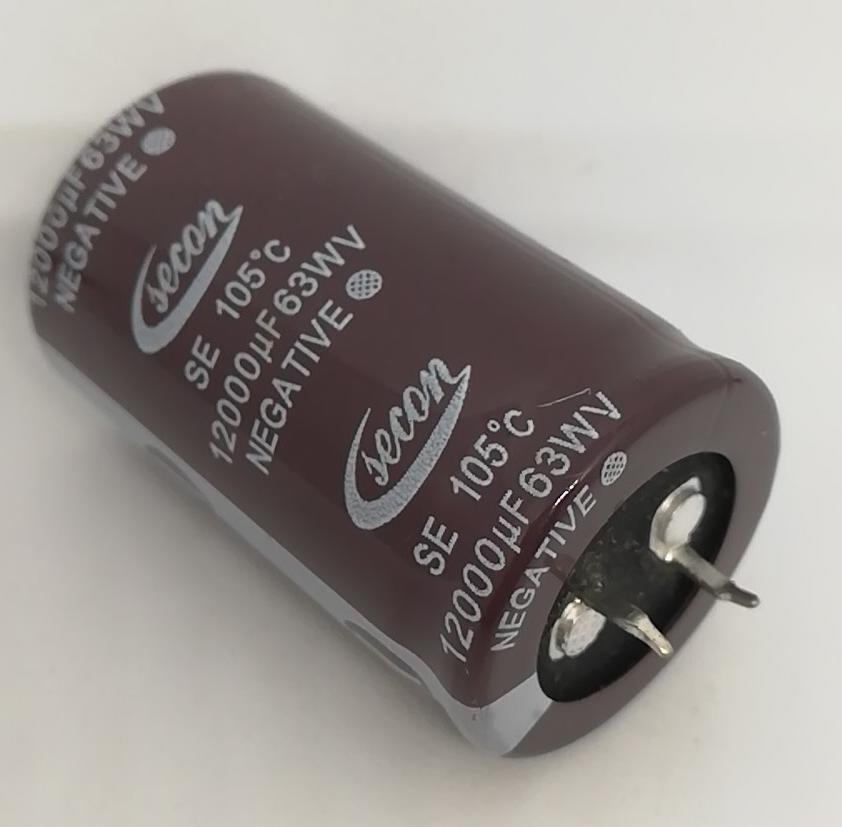 12.000UF 63V 30X50 105' Snap Kondansatör