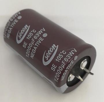 12.000UF 63V 30X50 105' Snap Kondansatör
