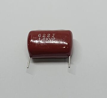 6.2NF 1600V %5 Damla Tipi Polyester Kondansatör