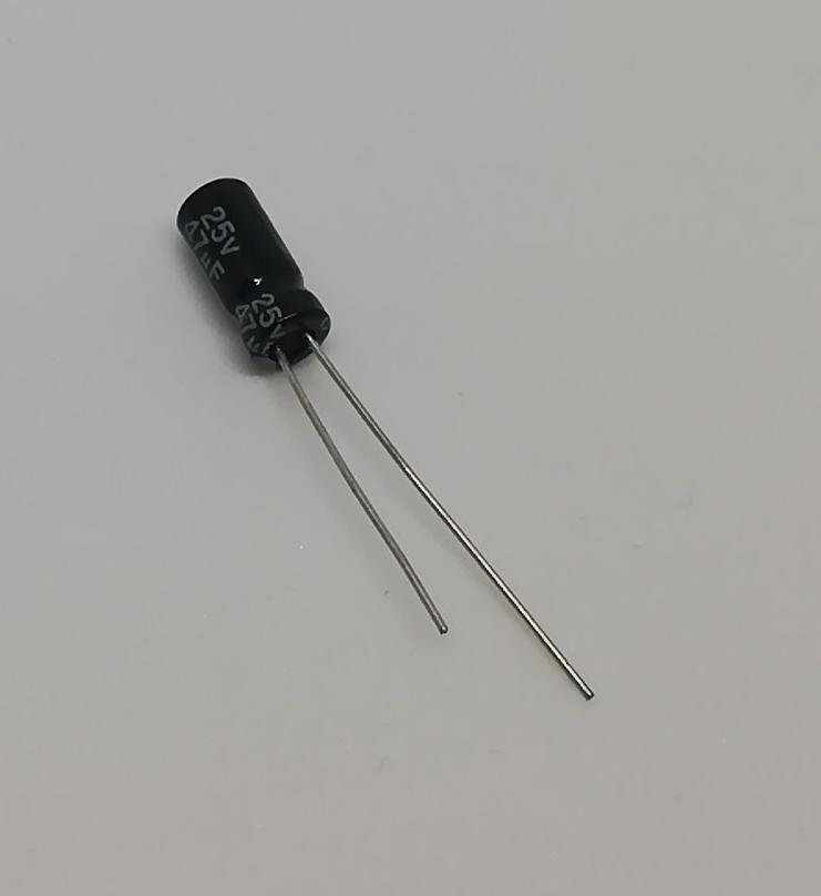 47uF 25V Elektrolitik Kondansatör 105C Radial 5x11