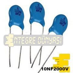 10NF 2000V DC Seramik Kondansatör RM:5mm,Y5P