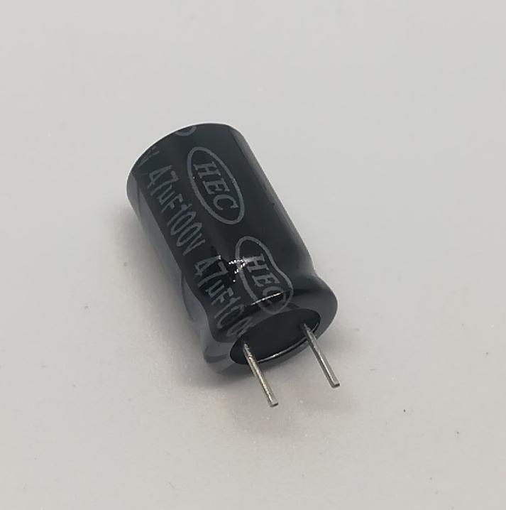 47uF 100V Elektrolitik Kondansatör 85C Radial 10x16