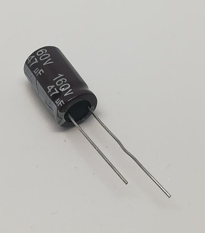 47uF 160V Elektrolitik Kondansatör 105C Radial 10X20