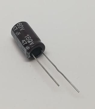 47uF 160V Elektrolitik Kondansatör 10X20 105'