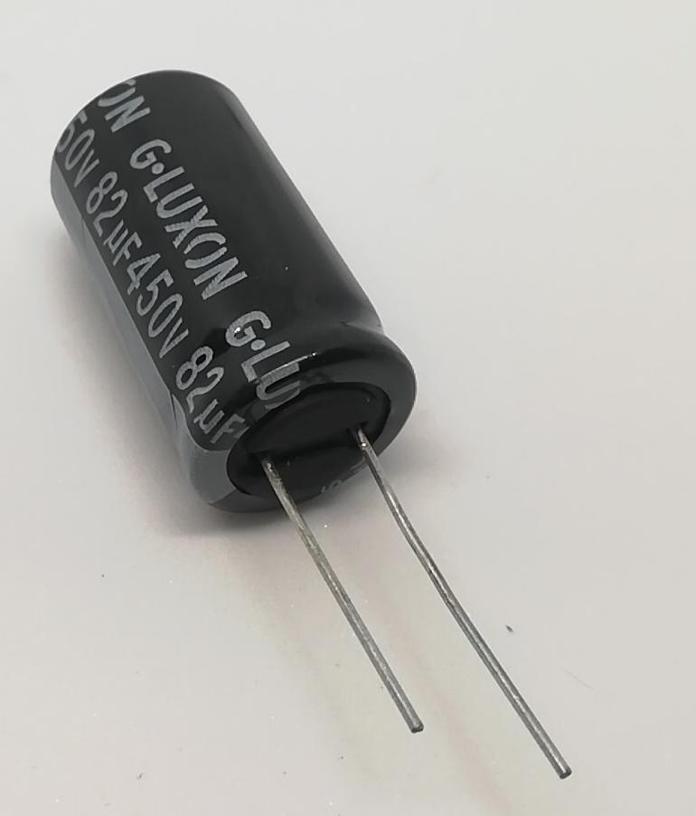 82uF 450V 18X36 105' Radial Elektrolitik Kondansatör