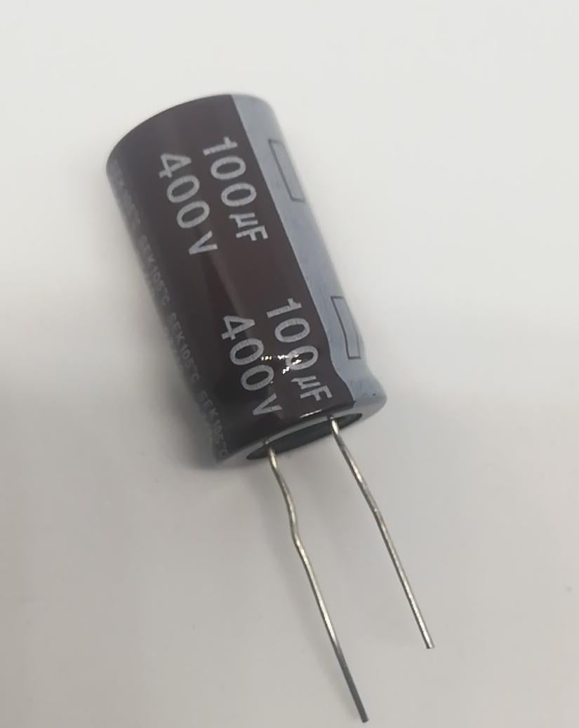 100uF 400V 18X31 105' RADIAL Elektrolitik Kondansatör