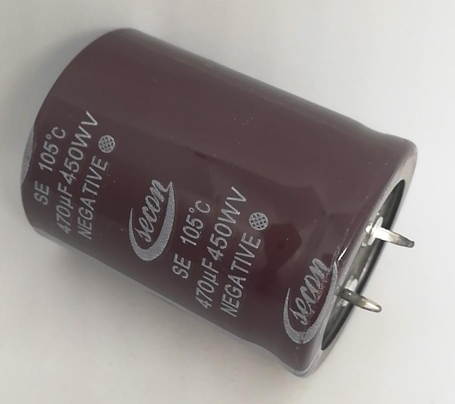 470uf 450V Snap Kondansatör 35X45 105'