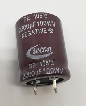 2200uf 100V Snap Kondansatör 105C 25x 30