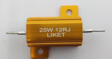 12R 25W Alüminyum Direnç