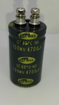 4700UF 100V  Vidalı Kondansatör 35X60 85C