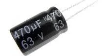 470UF 63V Elektrolitik Kondansatör 105C 13x21