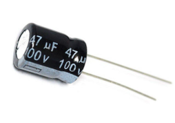 47UF 100V 10X12 85' Elektrolitik Kondansatör