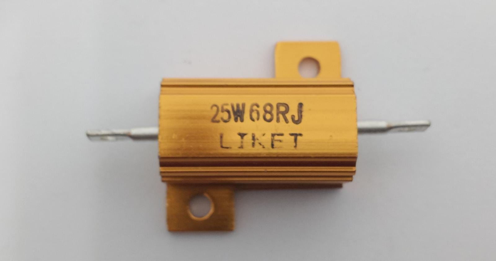 68R 25W Alüminyum Direnç