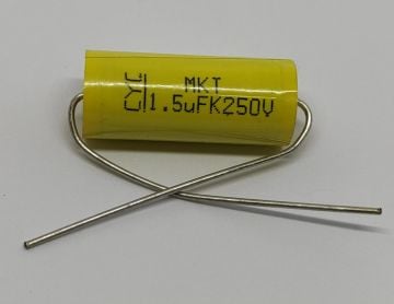 1.5UF 250V Axial Polyester Kondansatör