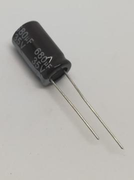 680uf 35V  Elektrolitik Kondansatör 105C 10X25