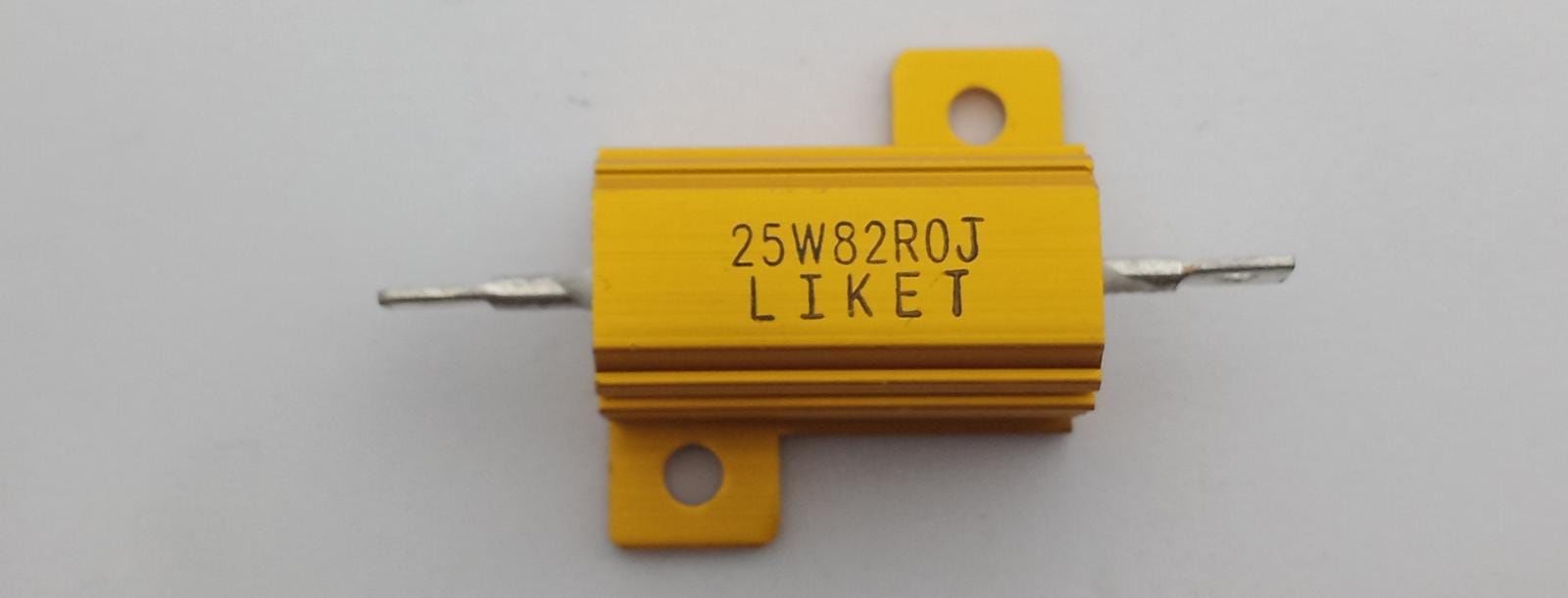 82R 25W Alüminyum Direnç