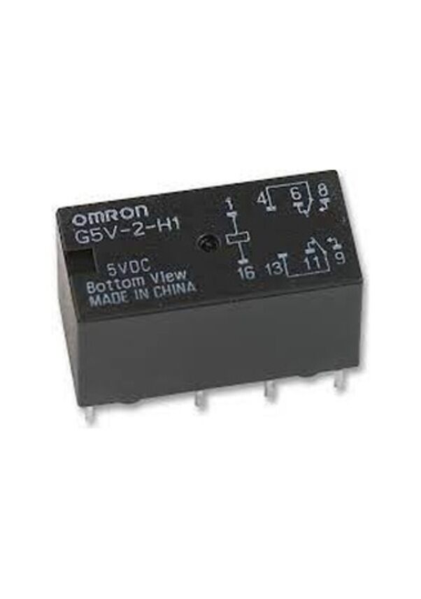 G5V-2-DC5 RELAY TELECOM 2A 5VDC DPDT (2 Form C) THT 8 Pin