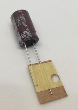 1000uf 25V Elektrolitik Kondansatör105C 10X17