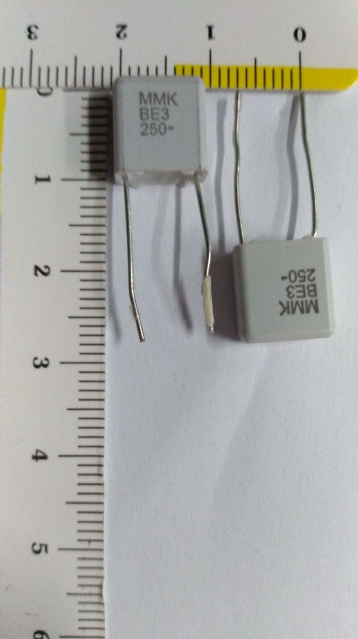 120NF 300V Polyester Kondansatör %10 RM:7.5 (F601KK124K250R)