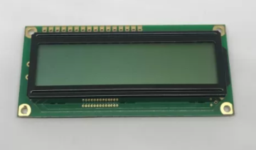 2X16 Lcd Ekran Yeşil  PİN ÜSTTE SOL MSH1602B-TFH-JT#010