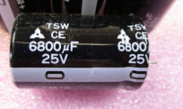 6800UF 25V 22X35 85C SNAP ELEKTROLİTİK KONDANSATÖR
