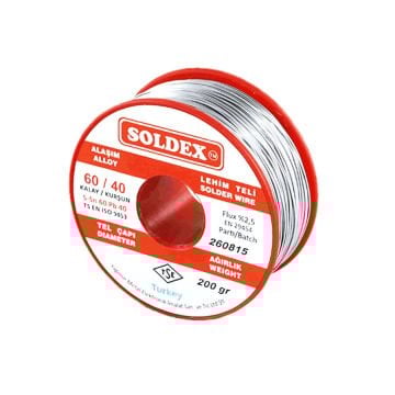 Soldex - 1.2 mm - 200 gr Lehim Teli