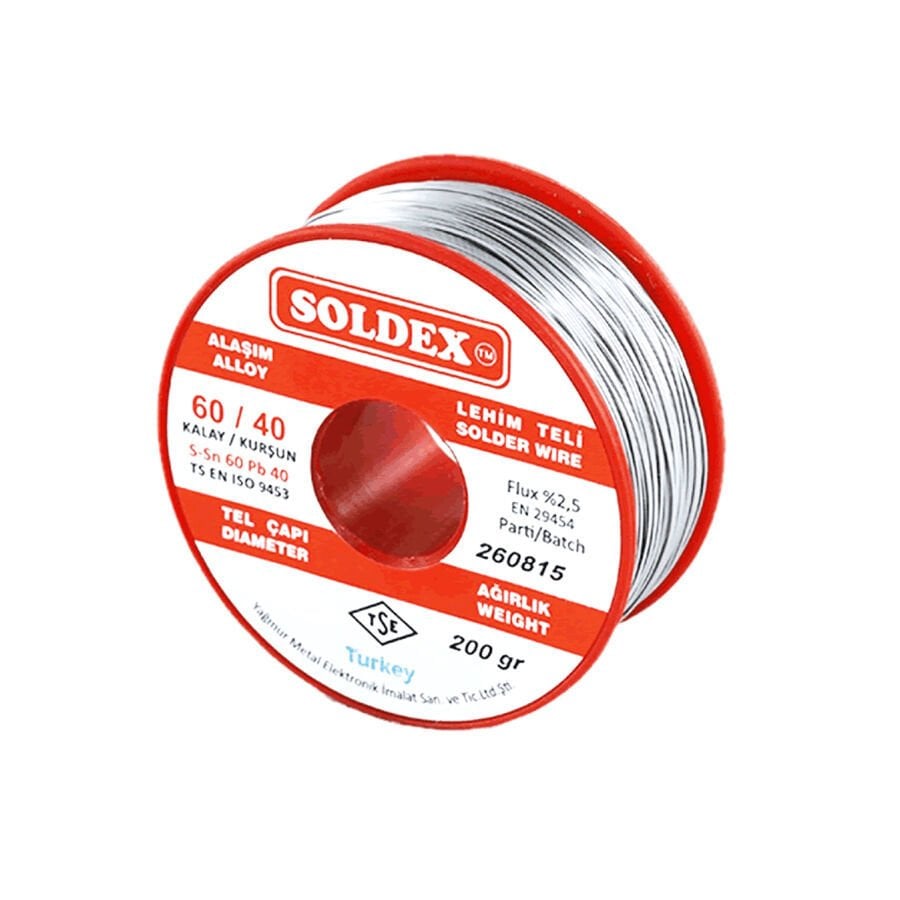 Soldex - 0.75 mm - 200 gr Lehim Teli