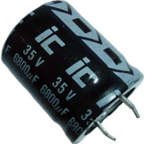 6800UF 35V 22X40 105C SNAP ELEKTROLİTİK KONDANSATÖR