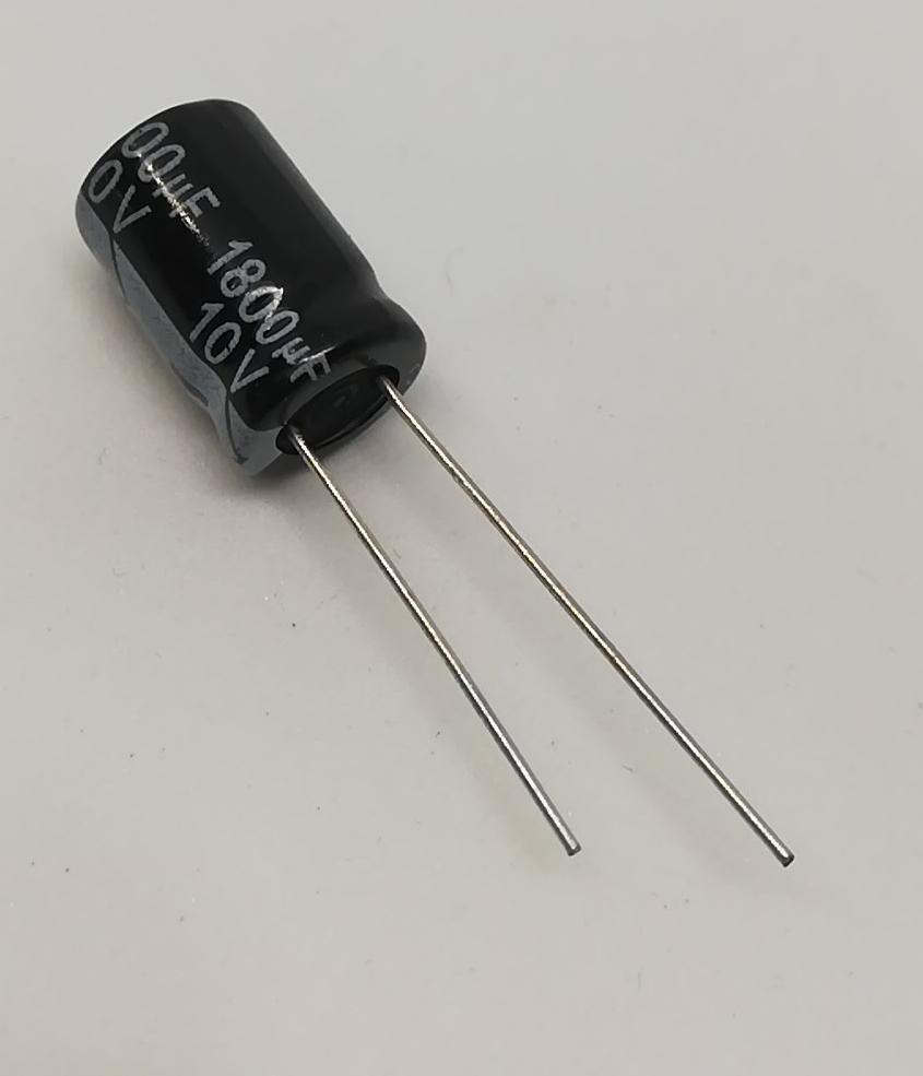 1800UF 10V Elektrolitik Kondansatör105C 10x15